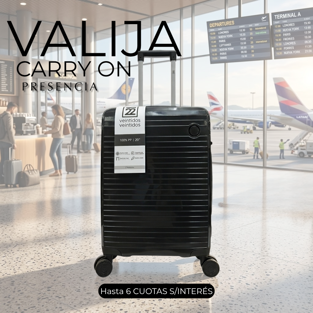 Valija Carry-On PRESENCIA